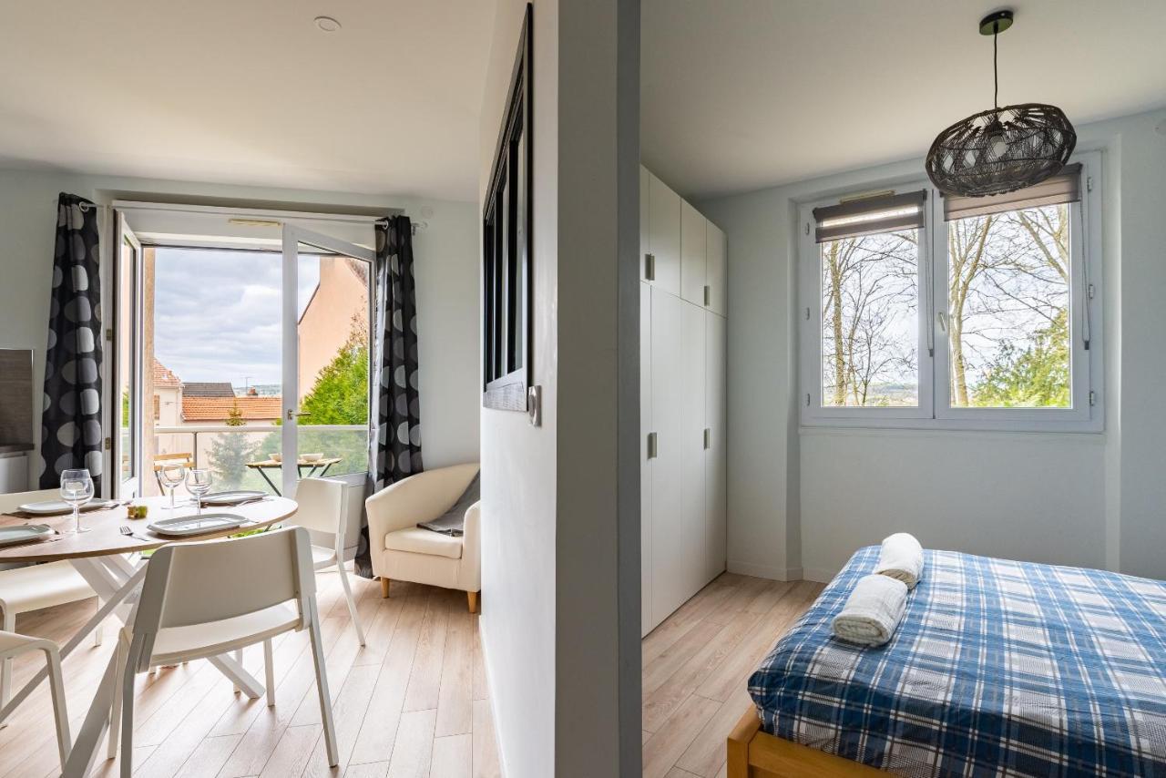 "Le Marmuzot" - Confort - Calme - Parking Free Apartman Dijon Kültér fotó